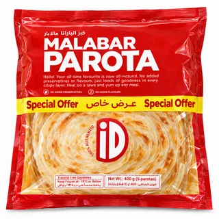 -21%Best SellerId Natural Malabar Parotta 3X 400 g
