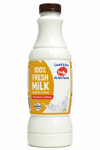Al Ain Double Cream Milk 1 Litres