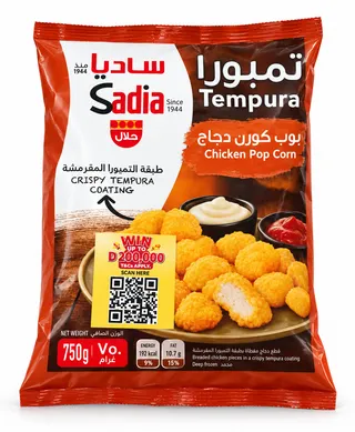 -26%Best SellerSadia Fzn Chicken Pop Corn Tempura 750 g