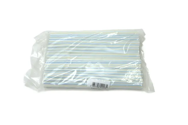 Foodpack Plastic Straw 100 pcs