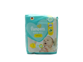 Pampers Saf S1 Cp Mini 21 pcs