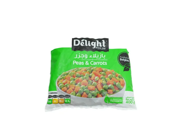 Delight Peas & Carrot 400 g
