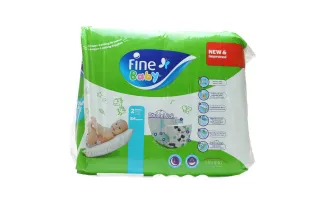 -10%Best SellerFine Baby Diapers Mega Pack Medium 4-9Kg 84 pcs