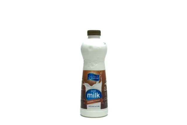 Al Rawabi Double Cream Milk 1 Litres