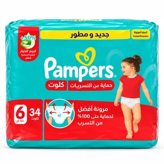 Pampers Ml Pants Mp S6 34 pcs